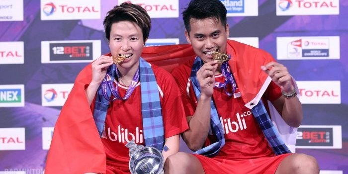 Tontowi Ahmad/Liliyana Natsir Sabet Gelar Juara Dunia Kedua