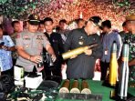 Sambut HUT TNI ke 74, Kodim 0204 DS Gelar Pameran Alutsista