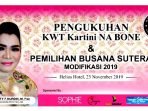 KWT Kartini Na Bone, Gelar Pemilihan Busana Sutera Modifikasi 2019