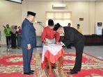 Bupati Lantik Sekda Kabupaten Sergai, Begini Harapannya