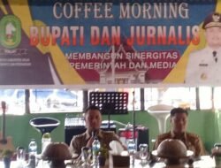 Coffee Morning, Bupati Sinjai Ajak Media Kerjasama