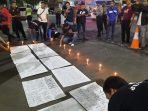 Aksi Solidaritas, Jurnalis Bone Desak Polda Lepaskan Asrul