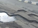 Kondisi Jalan Jendral Sudirman Dikeluhkan Warga