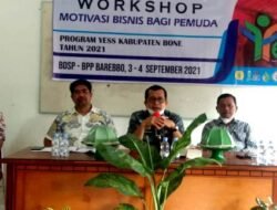 Melalui Program YESS, Pemkab Bone Ciptakan Pemuda Yang Handal Disektor Pertanian