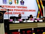 Dinas Kesehatan Bone Gelar Pertemuan Penanganan dan Penanggulangan Covid 19