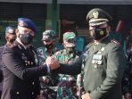 Brimob Beri Kejutan di HUT TNI ke 76, Dandim: Bravo TNI-Polri