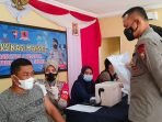 Stok Habis Jelang Ramadhan, Brimob Hanya Layani Vaksin Dewasa