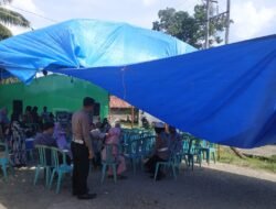 Sembarangan Menutup Jalan, Polisi Tegur Pemilik Hajatan