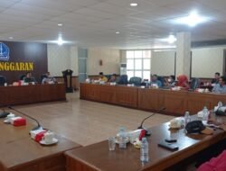 Rapat Membahas Rancangan Perda APBD 2022, Dewan Minta Rekomendasi Diperhatikan