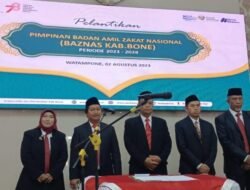 Pengurus Baru Dilantik, Kinerja Pengurus Lama Diapresiasi