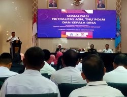 DPD Join Gelar Sosialisasi Pemilu, Pj Bupati Tekankan Pentingnya Netral