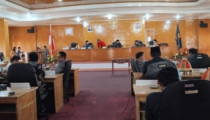 Sidang Paripurna DPRD Mamasa Nyaris Lengkap, Dua Kursi Kosong