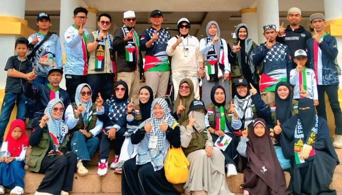 Solidaritas Tanpa Batas, Ratusan Warga Bone Long March untuk Palestina
