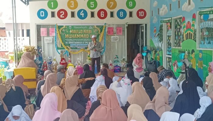 Maulid Nabi di TK Anak Bangsa Tanamkan Teladan Rasulullah