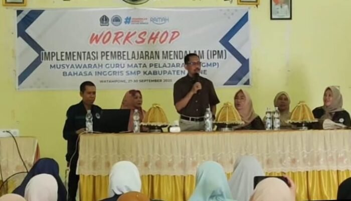 Guru SMP Bone Diharapkan Jadi Motor Implementasi Pembelajaran Mendalam