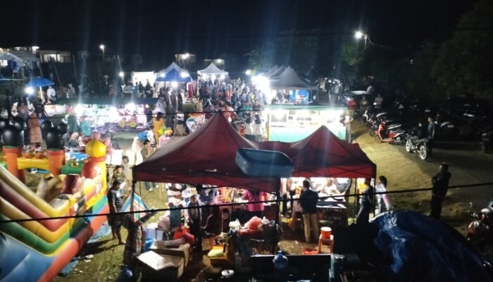 Lomba Domino Warnai Gerakan Pasar Rakyat APKLI di Desa Tadang Palie