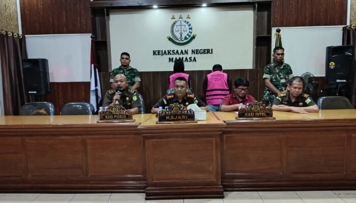 Dua Tersangka Korupsi Dana BOK Puskesmas Balla Ditahan Kejari Mamasa