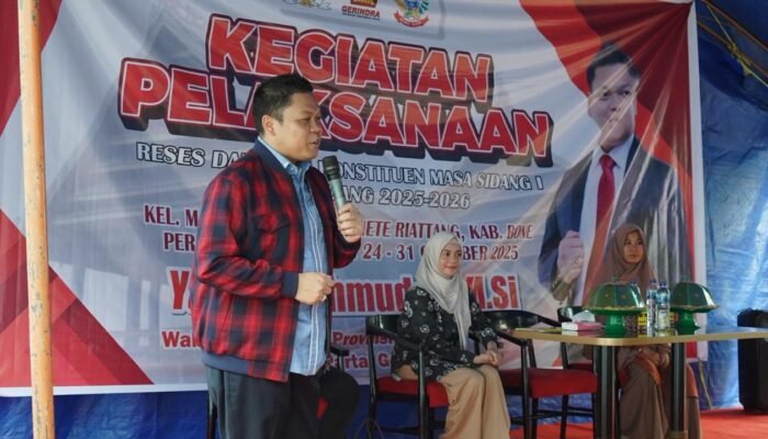 Yasir Machmud Serap Aspirasi Warga Bone, Fokus pada Infrastruktur dan Ekonomi Rakyat