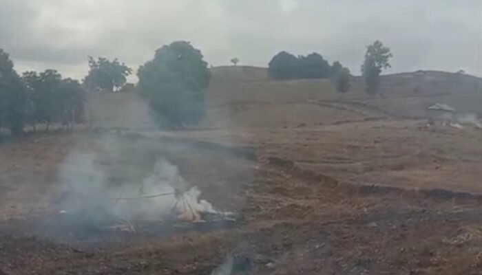 Warga Tajong Kesal, Kebunnya Dibakar Gara-gara Sengketa Tanah Tanpa Bukti