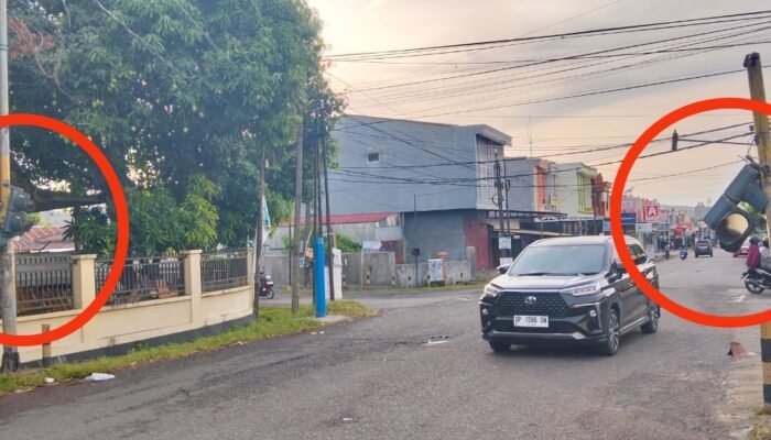 Lampu Lalu Lintas di Pusat Kota Rusak, Warga Khawatir Bahaya Mengintai