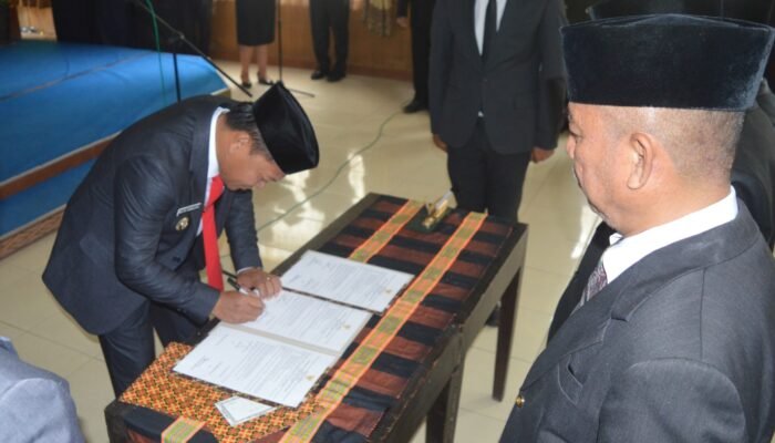 Mamasa Segarkan Struktur Pemerintahan, Berikut Nama-nama Pejabat yang Dilantik