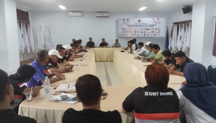 Persiapan Porprov 2026, KONI Bone Gelar Rapat Internal