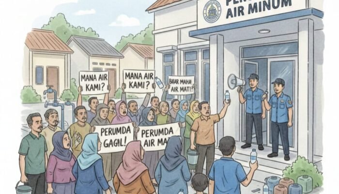 Warga Mengeluh Kesulitan Air, Perumda Akui Masalah Produksi dan Pipa Tua