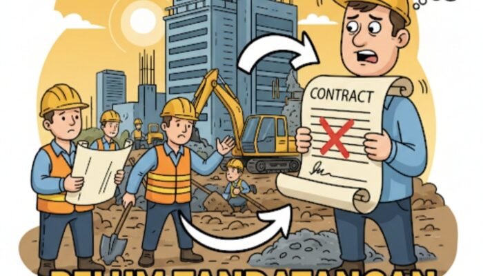 Proyek di Bone Diduga Langgar Juknis, Dikerjakan Sebelum Kontrak Ditandatangani