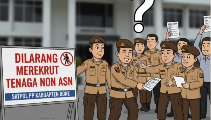 Plt Kasatpol PP Bone Diduga Selipkan Tenaga Sukarela Baru
