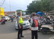 Cegah Macet di Pasar Pagi, Polisi “Sentil” Tukang Parkir
