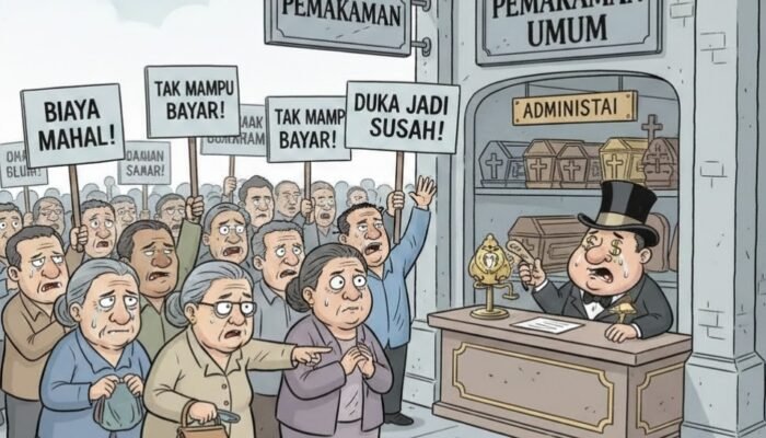 Tarif Pemakaman TPU Macanang Mencekik, Warga Bone Mengeluh