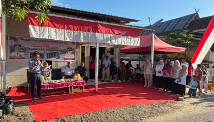 Bupati Bone Resmikan Bedah Rumah RTLH