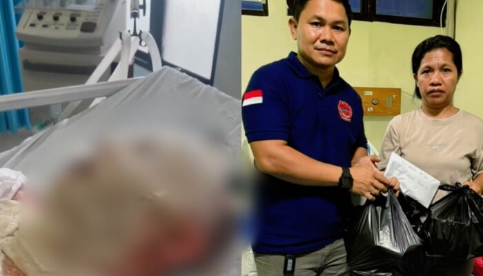 Salmon Soppang Serahkan Santunan untuk Korban Kecelakaan Kerja