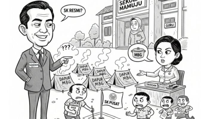 Satgas Mamasa Tuduh Politikus NasDem Ganggu Dapur MBG
