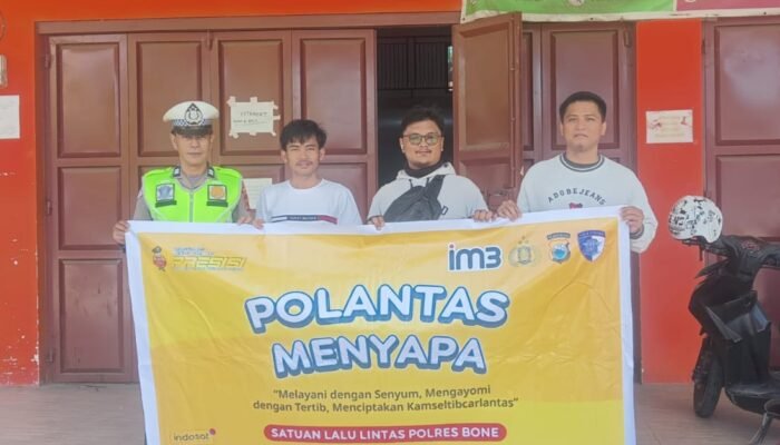 Sasar Kurir SPX, Polantas Bone Tekan Risiko Kecelakaan