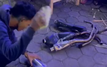 Tegas demi Kenyamanan Warga, Polisi Tertibkan Knalpot Brong