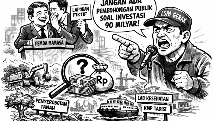LSM Gerak Pertanyakan Klaim Investasi Rp90 Miliar di Mamasa, Andi Waris: Pembohongan Publik