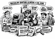 Petani di Bone Gadaikan Sawah, Diduga Untuk Bayar Bantuan Jonder Kementan