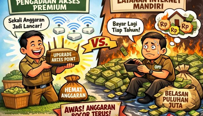 OPD Bone Perlu Akses Point Premium untuk Tekan Biaya Internet