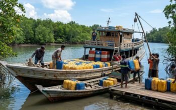 Jalur Muara Awangpone Disinyalir Jadi Rute Ilegal Solar Subsidi