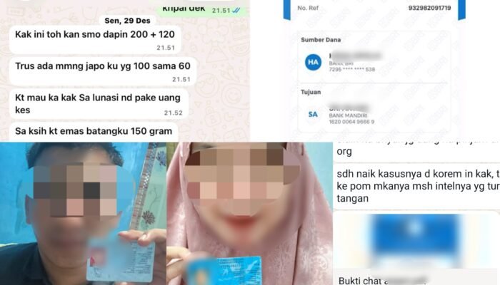 Dugaan Penipuan Libatkan Oknum TNI di Kendari, Korban Rugi Rp190 Juta, Penanganan Disorot