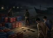 Penggerebekan Solar Subsidi di Awangpone: Jeriken Diamankan, Kapal Tak Tertangkap