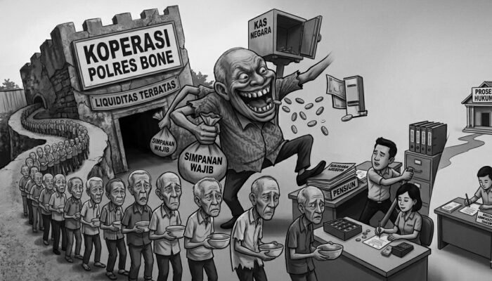 Dana Anggota Tersandera, Koperasi Polres Bone Dililit Masalah Lama