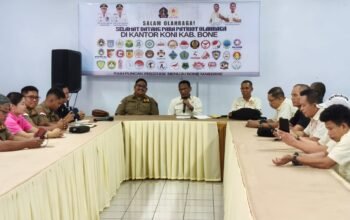 Matangkan Langkah Menuju Porprov, KONI Torut Sambangi Bone