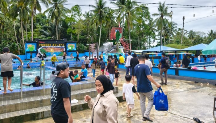 Libur Panjang, Wisata Pondok Kelapa di Serbu Pengunjung 