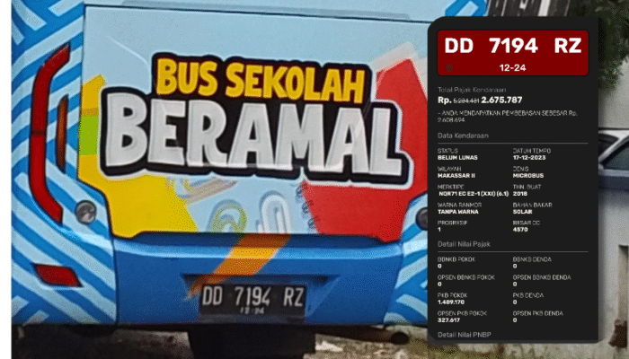 Bus Sekolah Beramal Menunggak Pajak, Warga: Pemerintah Harusnya Jadi Contoh