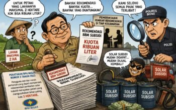 Kabid DTPHP Bone Diperiksa Polisi, Kasus Rekomendasi Solar Subsidi Terus Didalami