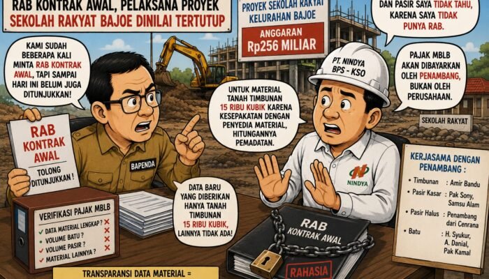 Bapenda Berkali-kali Minta RAB, Pelaksana Proyek Sekolah Rakyat Dinilai Tertutup
