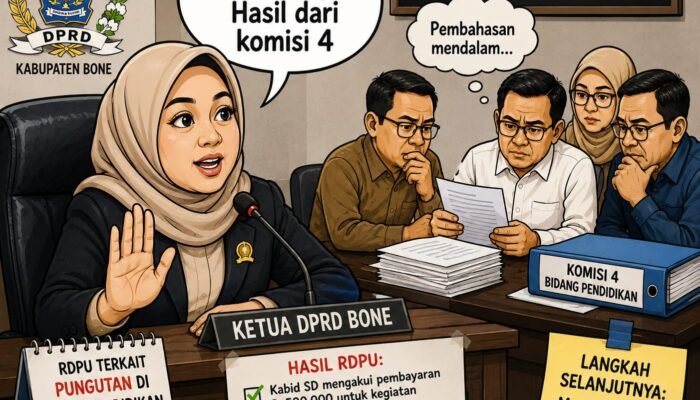DPRD Bone Belum Tentukan Langkah, Ketua Tunggu Hasil dari Komisi IV