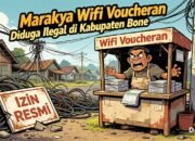 Marak Wifi Voucheran Diduga Ilegal, Dijual Tanpa Izin Resmi Komdigi